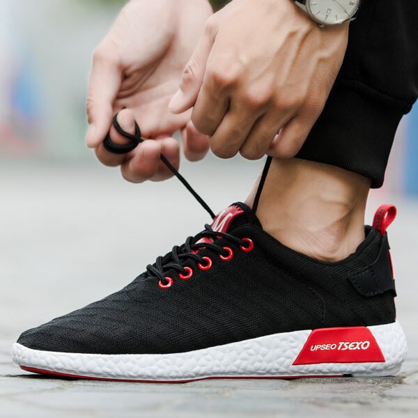 Spring and Autumn New Korean men's casual shoes men's shoes all-match tide running shoes lazy shoes - Image 2