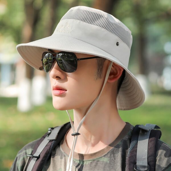 Spring And Summer Hat Outdoor Mountaineering Sun Hat Folding - Image 6