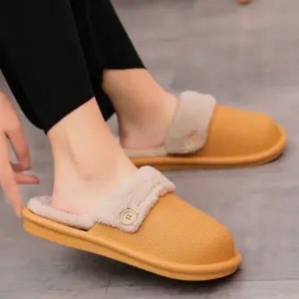 Thick Soled Anti Slip Warm Slippers - Image 7