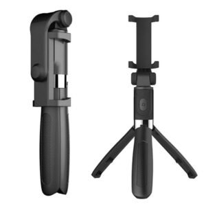 Apple-Compatible Tripod Selfie Stick with Bluetooth