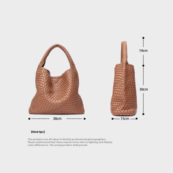Hand-woven Big Handbag Women's Tote Travel Bag - Image 4