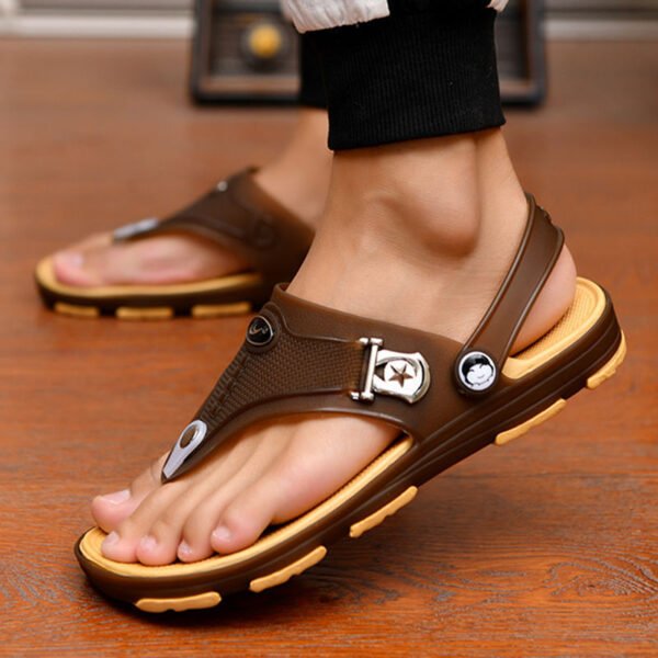 Slippers Men's Sandals Non-slip Sandals And Slippers - Image 3