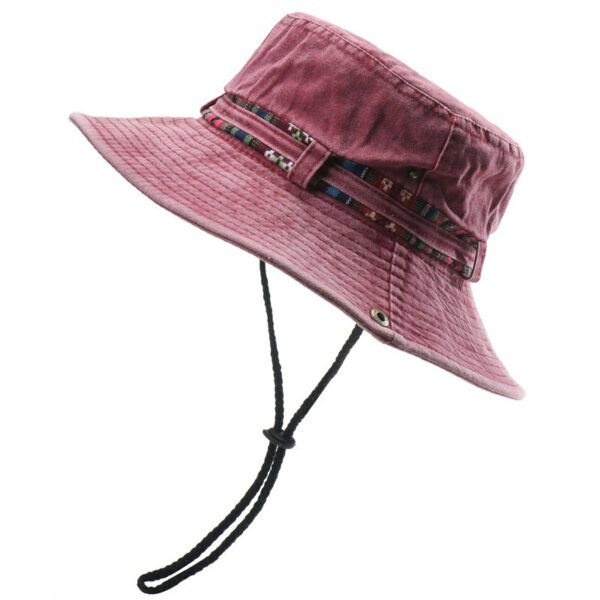 Cotton Fisherman Men's Outdoor Sun Hat - Image 8