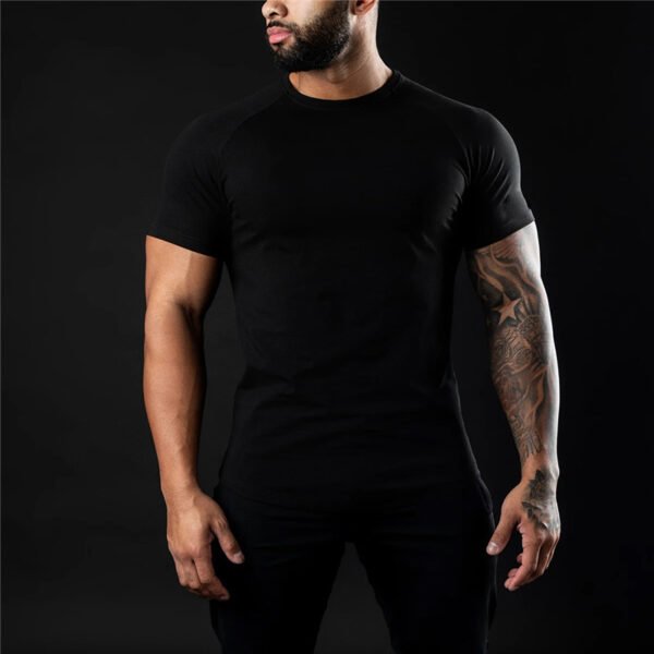 Sports Short-sleeved Quick-drying T-shirt Men's Casual Workout Top - Image 2