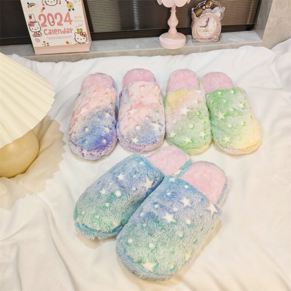 Soft Bottom Indoor Outdoor Slippers Warm Shoes Women - Image 5
