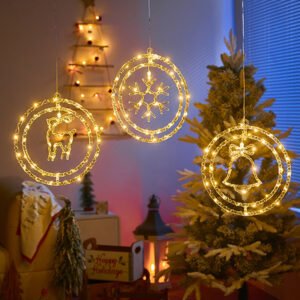 Christmas Led Lighting Chain Christmas Atmosphere Ornamental Festoon Lamp