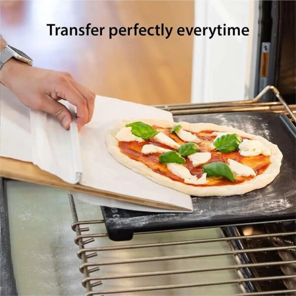 Non-Stick Pizza Paddle for Easy Transfer - Image 5