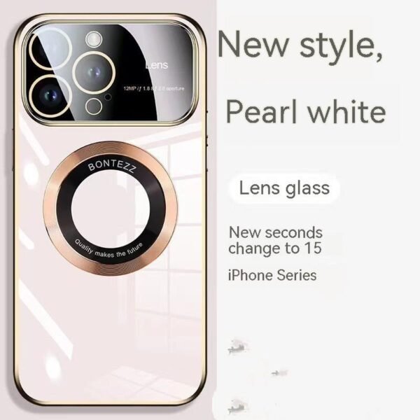 Magnetic Suction Apple 14/15 Phone Case with Large Window - Image 5
