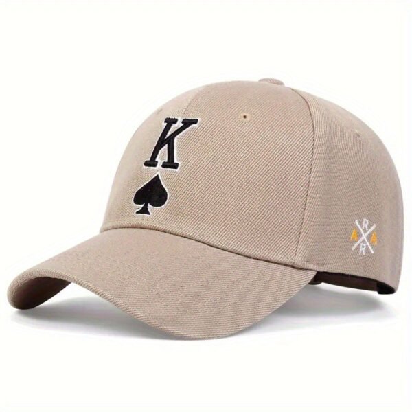 Embroidered Spade K Sun Hat - Image 9