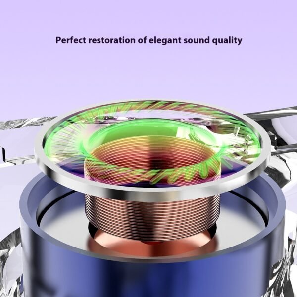 Adjustable Wire Plug-in Ear-mounted Mobile Phone Game Music Wired Headset - Image 4