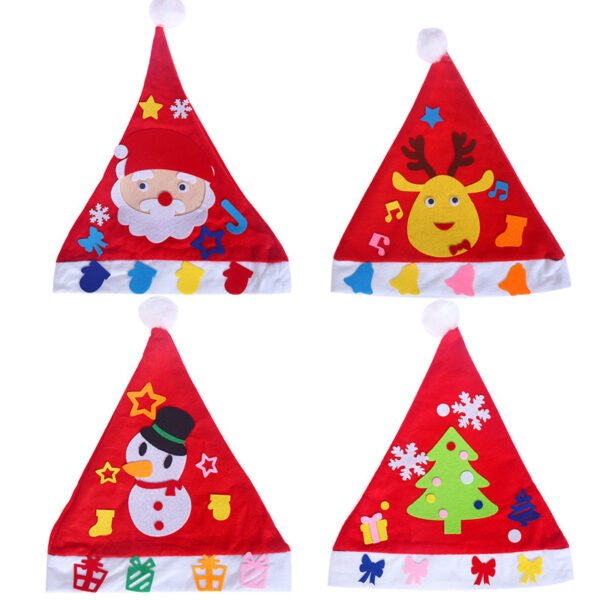 DIY Christmas Hats: Fun and Easy Crafts for Kids' Nursery School - Image 2