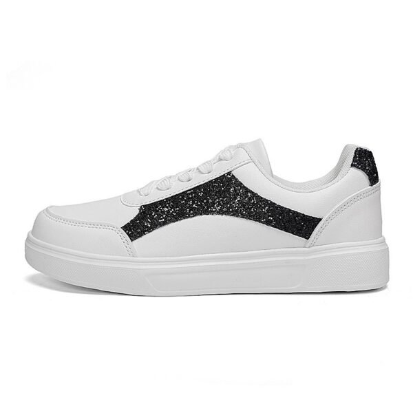 White Shoes New Shiny Casual - Image 5