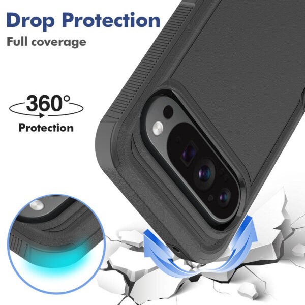 Two-in-one Phone Case Double-layer Color Matching Drop-resistant - Image 3