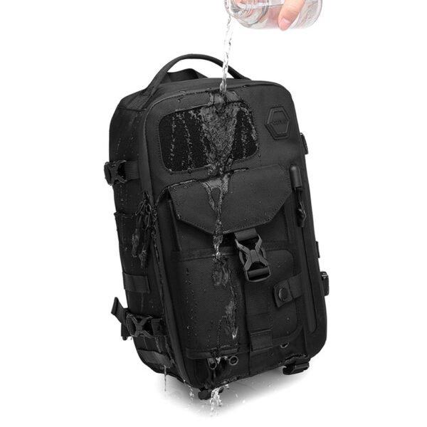 Men's Tactical Chest Sports Waterproof Crossbody Bag - Image 4