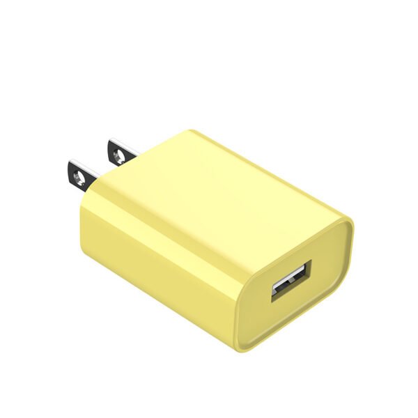 Macaron Color American Standard 5V1A Mobile Phone Charger 5V2A Travel Single Port Charging Plug 5W10W - Image 5