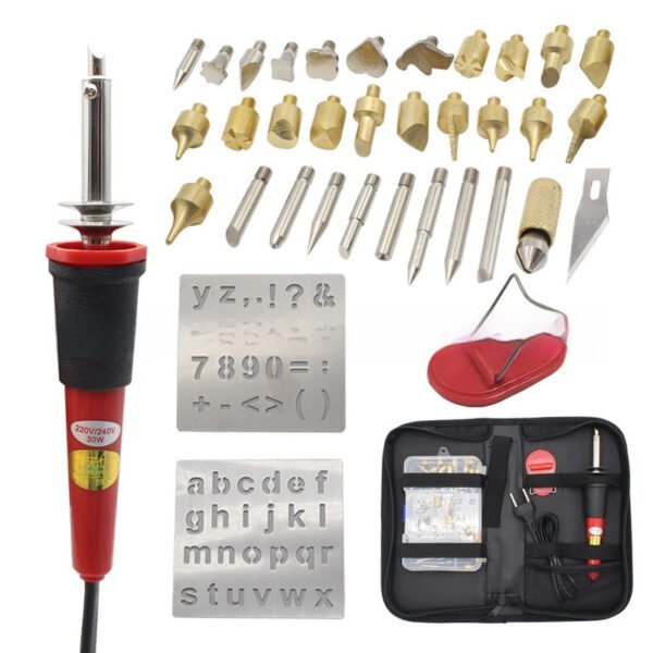 37 In 1 Engraving Pen Tool Pyrography Electric Soldering Iron