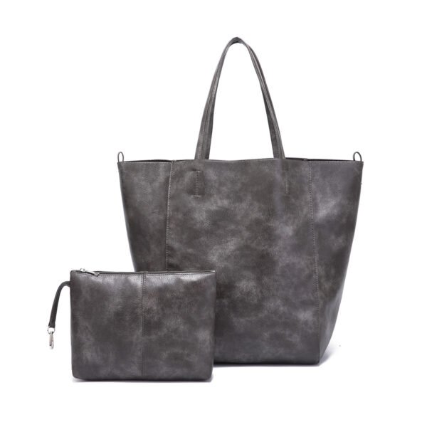 Retro Style Large Bag Women's Soft Leather Large Capacity Shoulder - Image 7