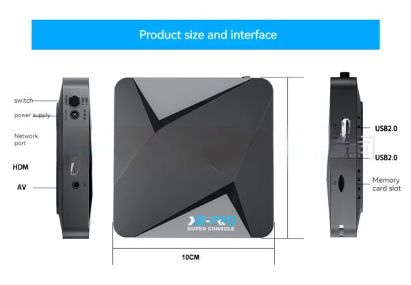 Home Video Three System Integrated Game Set-top Box - Image 6