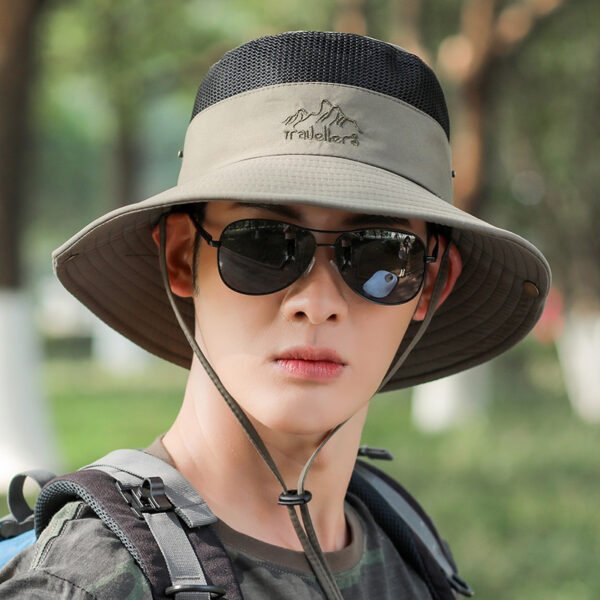 Spring And Summer Hat Outdoor Mountaineering Sun Hat Folding - Image 2