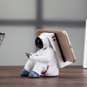 Simple Astronaut Phone Stand & Desktop Holder