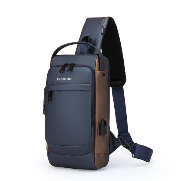 Password Lock Men's Leisure Bag With Large Capacity - Image 6