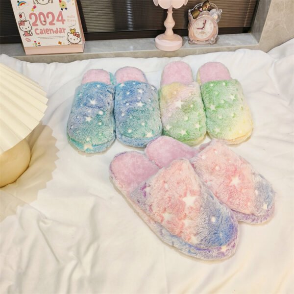 Soft Bottom Indoor Outdoor Slippers Warm Shoes Women - Image 2