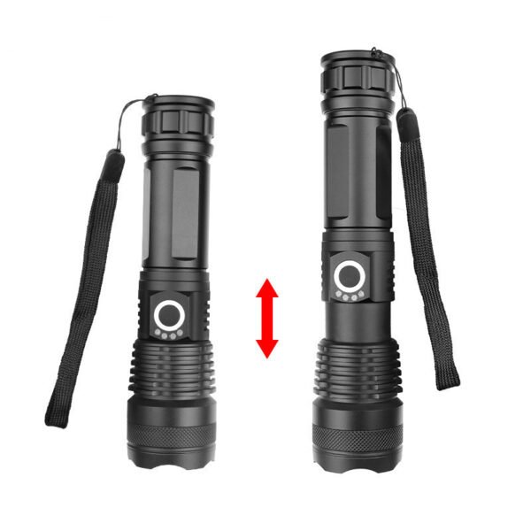 USB Charging Zoom P50 Flashlight - Image 4