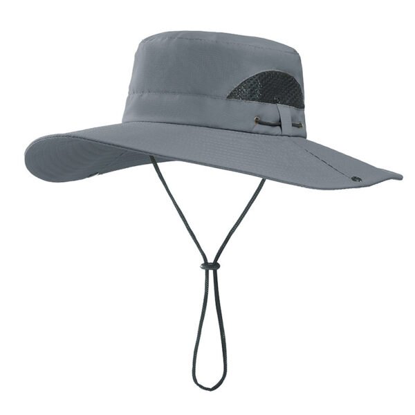 Embroidered Shade Men's Breathable Outdoor Hiking Hat - Image 7