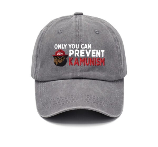 Washed Cotton Bear Hat Distressed - Image 7
