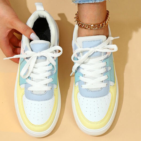 Platform Sneakers Soft Bottom Comfortable Sports - Image 3