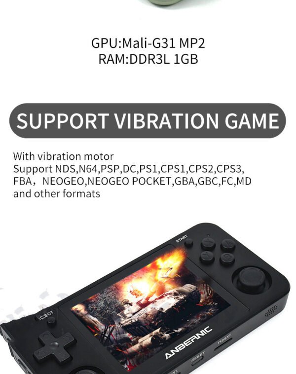 Aluminum Alloy HD 3.5 Inch Joystick Game Console - Image 3