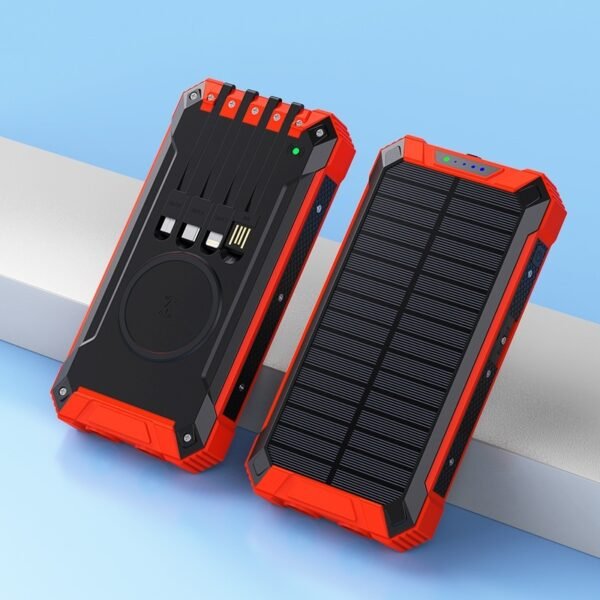 Wireless Charger Solar Portable Power Source - Image 5