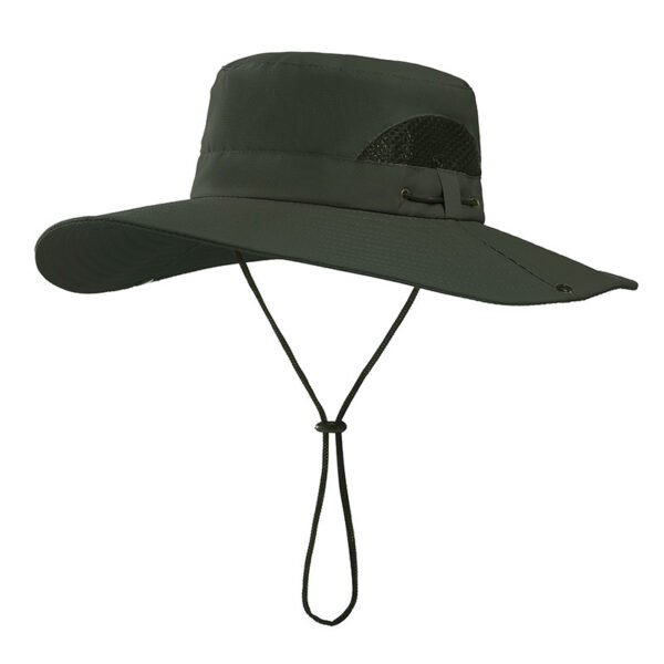 Embroidered Shade Men's Breathable Outdoor Hiking Hat - Image 5