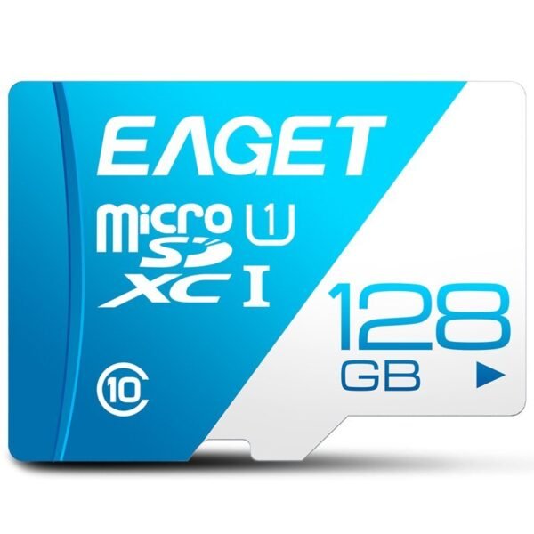 EAGET T1 Micro SD Card 64GB 32GB 16GB Memory Card 128GB TF Card Class10 UHS-I 80MB S Microsd   Memory Card For Smartphone - Image 3