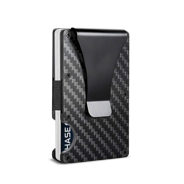 Carbon Fiber Package Wallet Multi-functional Metal Card - Image 4