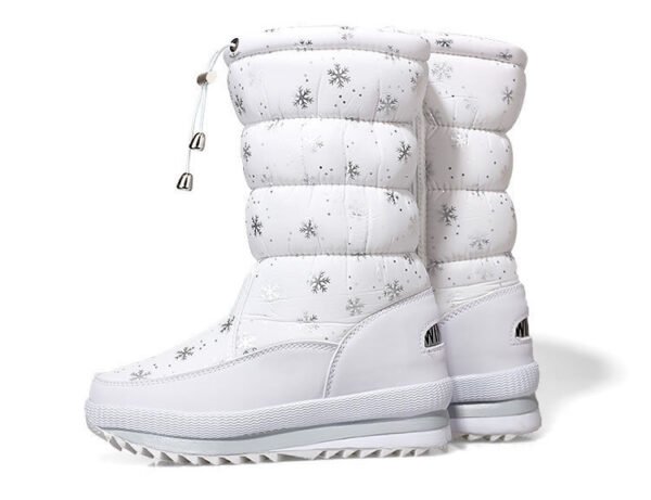 Winter Thicken Thermal Women's Multicolor Snow Boots - Image 5
