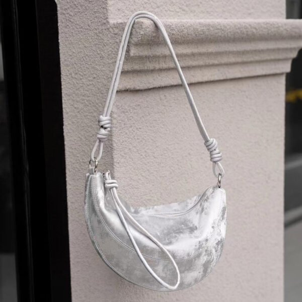Summer Top Layer Cattlehide Leather Fashion Shoulder Messenger Bag - Image 2