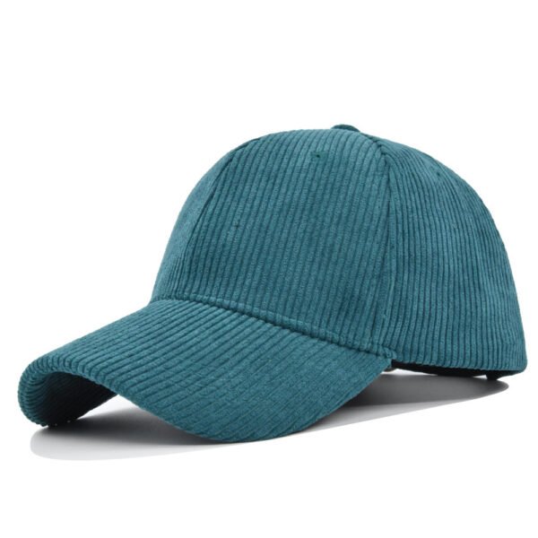 Fashion Corduroy All-matching Peaked Cap Men - Image 9