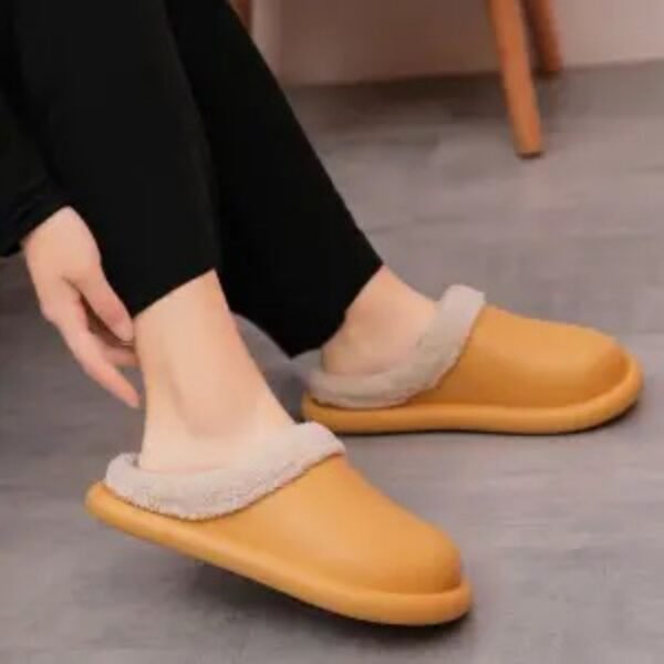 Thick Soled Anti Slip Warm Slippers - Image 2