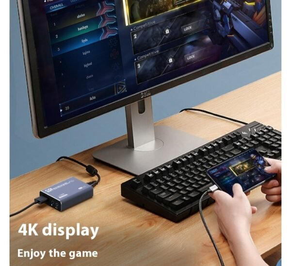 4K Gaming Set-top Box Recording Audio - Image 2