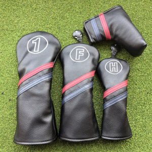 Simple Golf Club Sleeve Protective Cover Wooden Pole Head Cover Fairway
