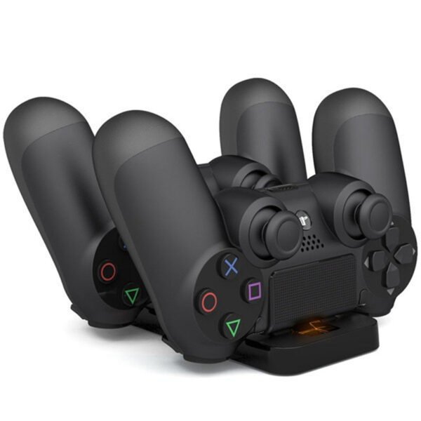 Controller Double Handle Wireless Chargers Dual USB Charging Dock Station Stand for Playstation 4 PS4 - Image 5