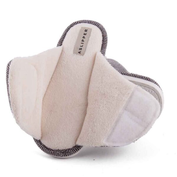 Men's And Women's Velcro Adjustable Open Slippers - Image 4