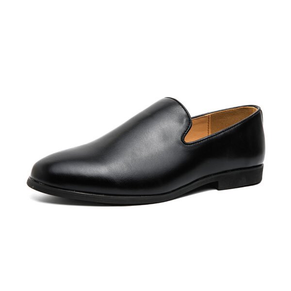 Breathable Casual Leather Shoes Korean Fashion Doug Shoes - Image 5