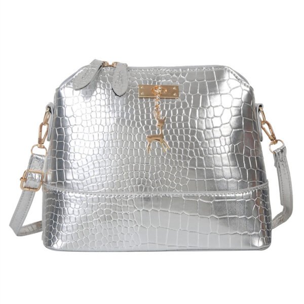 Women's Fashion Casual Large Capacity Solid Color Crossbody Bag - Image 4