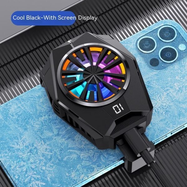 Mobile Phone Cooling Semiconductor Refrigeration Portable Back Clip Fast Radiator - Image 2