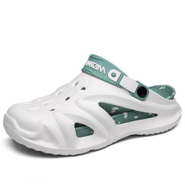 Men's Summer Platform Driving Non-slip Wear-resistant Outdoor Beach Closed Toe Coros Sandals - Image 4