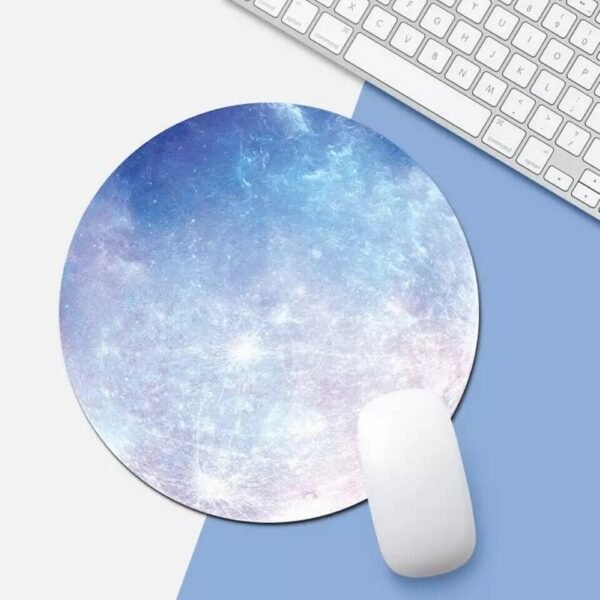 Space Round Mouse Pad PC Gaming Non Slip Mice Mat For Laptop Notebook Computer Gaming Mouse Pad - Image 6