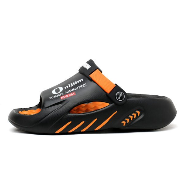 Men's Non-slip Wear-resistant Slippers Dual-use Plus Size - Image 5