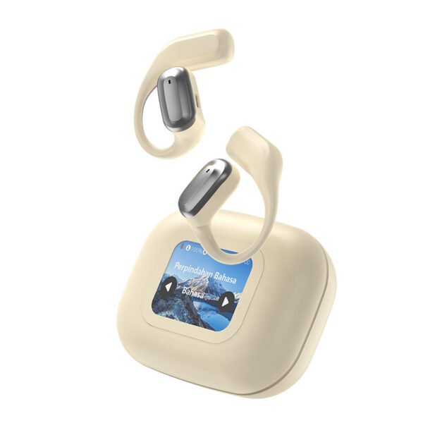 A16 Color Screen OWS Plug-in Card Multi-language Simultaneous Interpretation Wireless Bluetooth Translation Headphones - Image 7